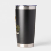 Sei Legen-Dairy – Lustiger Bulle Deadlift Fitnesss Thermobecher (Links)