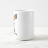 Sei Legen-Dairy – Lustiges Kuh-Krafttraining-Fitne Kaffeetasse (Mittel)