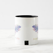 Sei leicht wie eine Feder Diamond Coffee Tasse (Mittel)