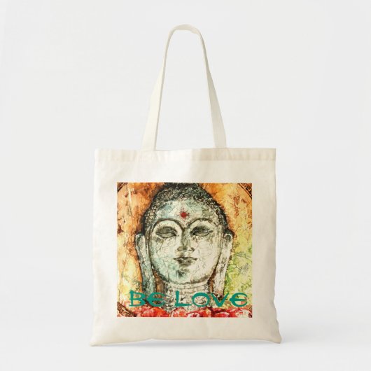 Sei Liebe Buddha Art Leinwand Tasche (Vorne)