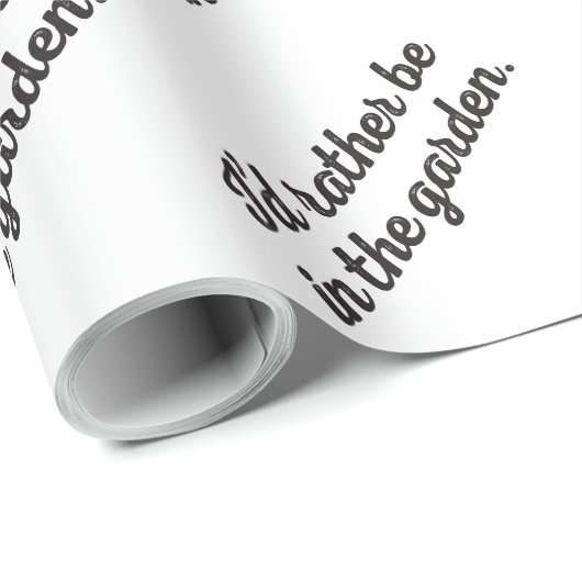 Sei lieber im Garten Geschenkpapier (Rolleneckpunkt)