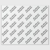 Sei lieber im Garten Geschenkpapier (Flach)