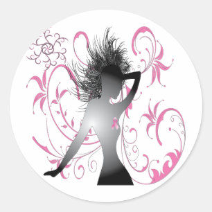 Sei mehr als ein Überlebender Runder Aufkleber