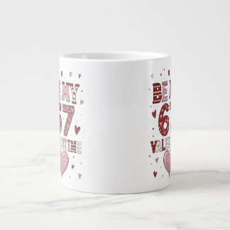 Sei mein 67. Valentinstag - Liebesfeier-Design Jumbo-Tasse