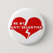 Sei mein Antivalentine Button (Vorderseite)