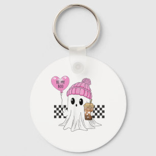 Sei mein Boo Niedlich Valentines Ghost Pink Valent Schlüsselanhänger