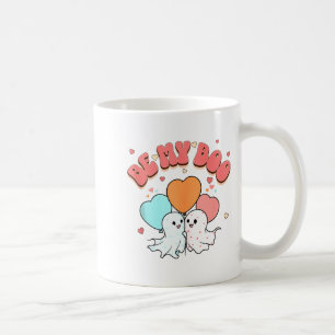 Sei mein Boo-Valentinstag Frohen Valentinstag Paar Kaffeetasse