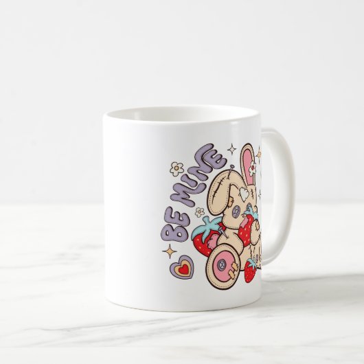 Sei mein Bunny Kaffeetasse (VorderseiteRechts)