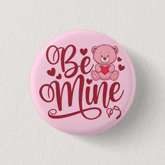 Sei mein button (Vorderseite)