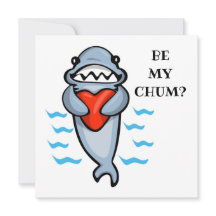 Sei mein Chum Valentine Shark