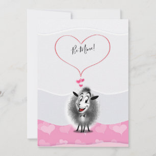 "Sei Mein!" - Frohen Valentinstag Liebe Grüße Feiertagskarte