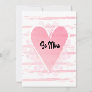 "Sei Mein!" - Frohen Valentinstag Schöne Grüße Feiertagskarte