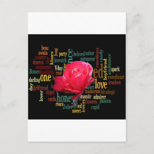 Sei Mein Glückliches Valentinsfest Unter Dem Blaue Feiertagspostkarte