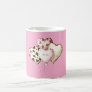 Sei Mein Herz Ballons Liebe Valentinstag Kaffeetasse