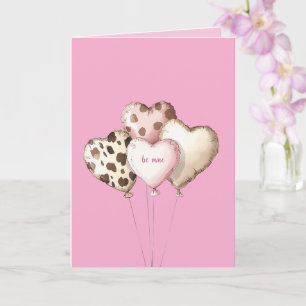 Sei Mein Herz Ballons Liebe Valentinstag Karte
