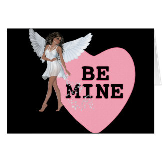 Sei mein Herz Candy Black Hair Angel Design