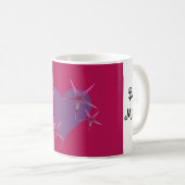 Sei Mein Herz Design Kaffeetasse (VorderseiteRechts)