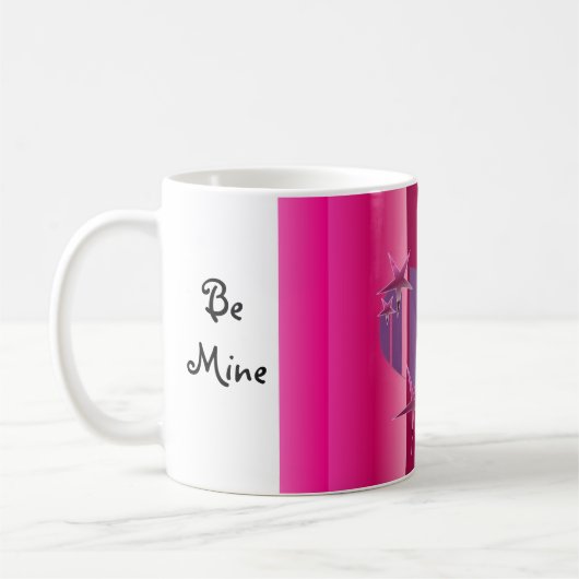 Sei mein Herzdesign Kaffeetasse (Links)