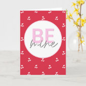 Sei mein karte (Gelbe Blume)