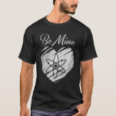 Sei mein Kosmos ATOM Coin Valentine Crypto Token H T-Shirt (Vorderseite)