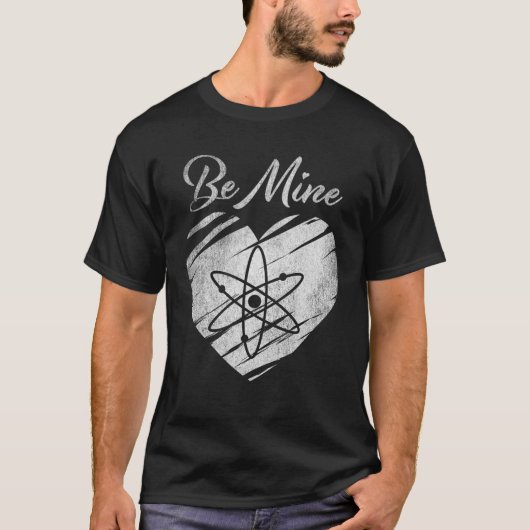 Sei mein Kosmos ATOM Coin Valentine Crypto Token H T-Shirt (Vorderseite)