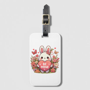 sei mein, lustiger Hase Valentinstag Liebe Gepäckanhänger