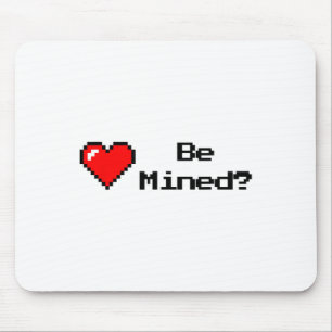 Sei mein Mini-Valentine-Design-Gamer-Shirt Mousepad