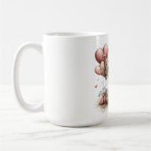 Sei Mein Mops mit Herzballons Kaffeetasse (Links)