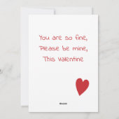 Sei mein Niedlicher Froschprinz Feiertagskarte (Rückseite)