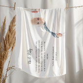 Sei mein Pate Danke, Foto Fleecedecke