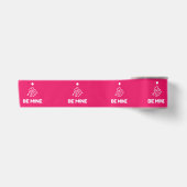 Sei Mein Rosa Herzen Satinband (Vorderseite)