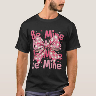 Sei Mein Rosa Valentinstag Coquette Herz Xoxo Paar T-Shirt