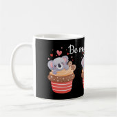 Sei mein süßer Kuchen koala Kaffeetasse (Links)