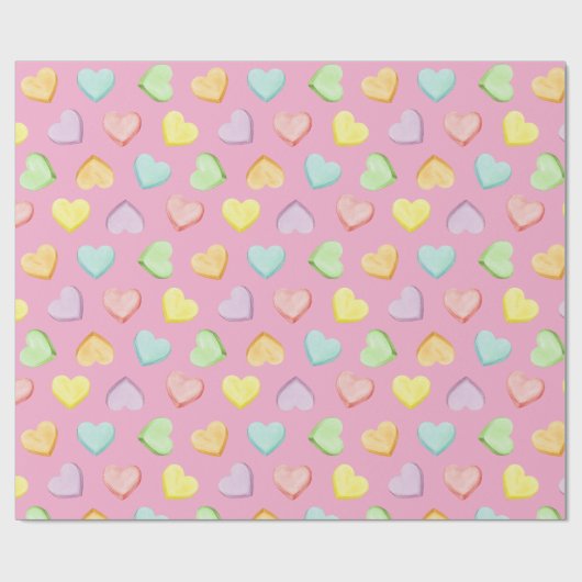 Sei mein süßes Herz Geschenkpapier (Flach)