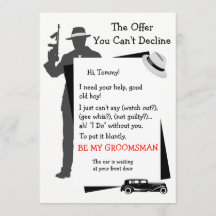 Sei mein Trauzeuge Angebot, das du nicht abbauen k