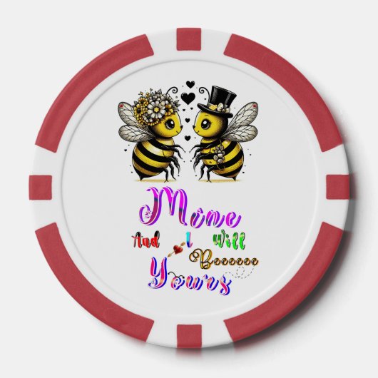 Sei Mein und ich werde Dein sein Pokerchips (Vorderseite)