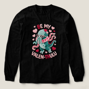 Sei mein Valen-thulu Cthulhu-Design Tri-Blend Shirt