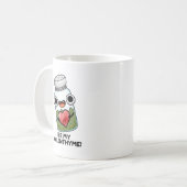 Sei mein Valen-thyme Funny Valentine Pub Kaffeetasse (Vorderseite Links)