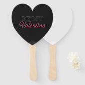 SEI MEIN VALENTIN FÄCHER (Vorne und Hinten)