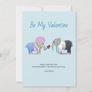 Sei mein Valentin Feiertagskarte