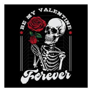 Sei mein Valentin für immer Poster
