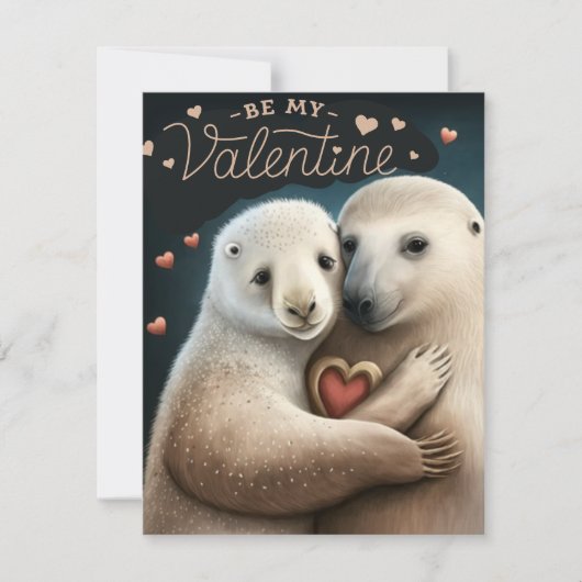 Sei mein Valentin Karte (Vorderseite)