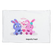 Sei mein Valentin Kissenbezug (Rückseite)