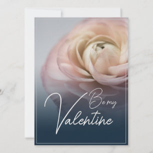 Sei mein Valentin – Mit großer rosa Rose