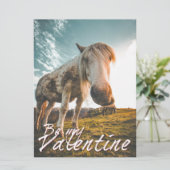 Sei mein Valentin mit Looking Horse V2.0 (Stehend Vorderseite)