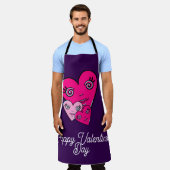 Sei mein Valentin Schürze (Getragen)