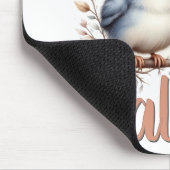 Sei mein Valentin – Süße Liebesvögel Valentins-Kun Mousepad (Ecke)