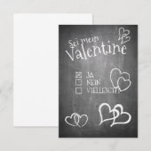 Sei mein Valentine (Vorne/Hinten)