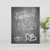 Sei mein Valentine (Stehend Vorderseite)