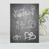 Sei mein Valentine (Stehend Vorderseite)